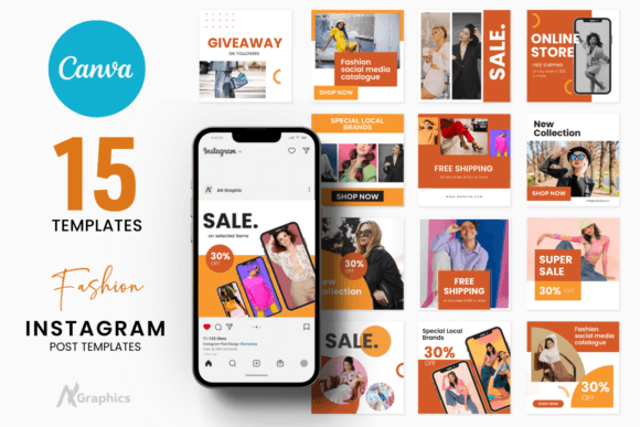 15 Attractive Instagram Post Templates for Your Brand