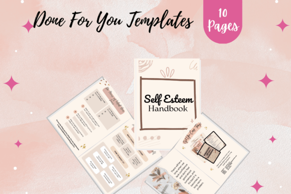 Canva Self Esteem Handbook Templates: Editable Workbooks for Coaches