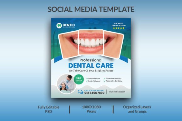 Dental Care Social Media Templates: Build a Healthy Brand Online