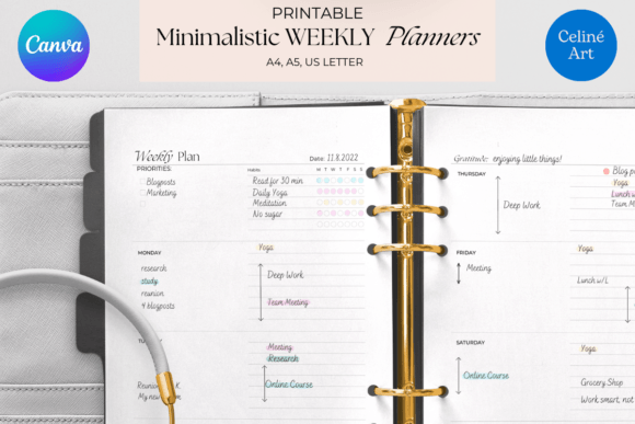 Editable Canva Weekly Planner Templates: A Practical Guide