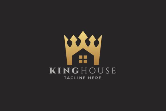 Elevate Your Brand with King House Pro Logo Templates