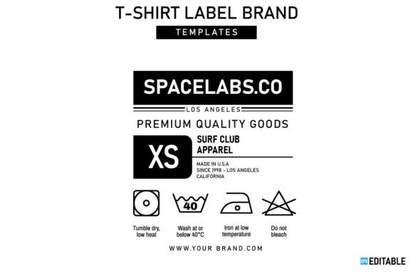 Elevate Your Brand with Tshirt Label Tag Templates