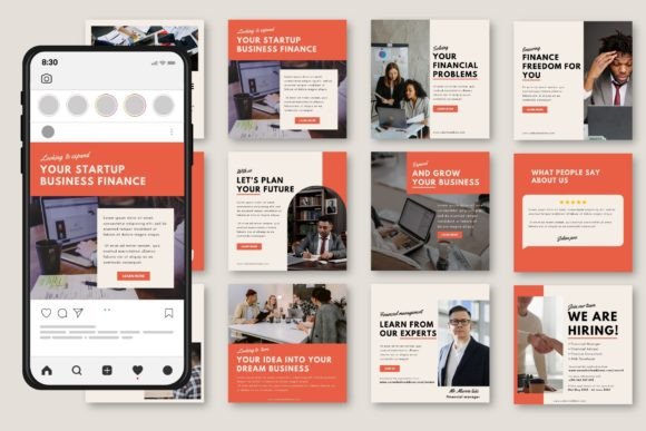 Finance Social Media Templates: Design a Cohesive Feed