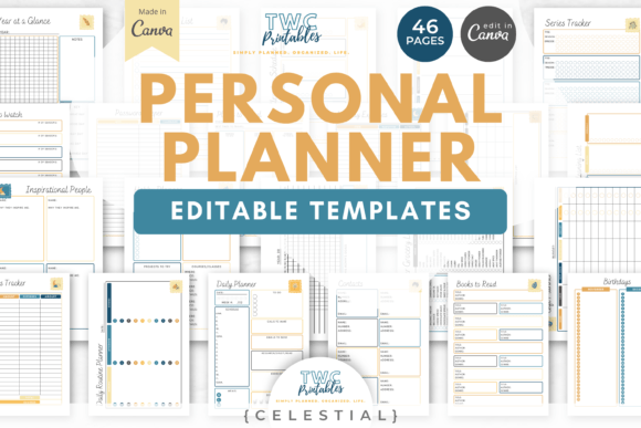 Master Your Week: The CELEST Personal Planner Templates