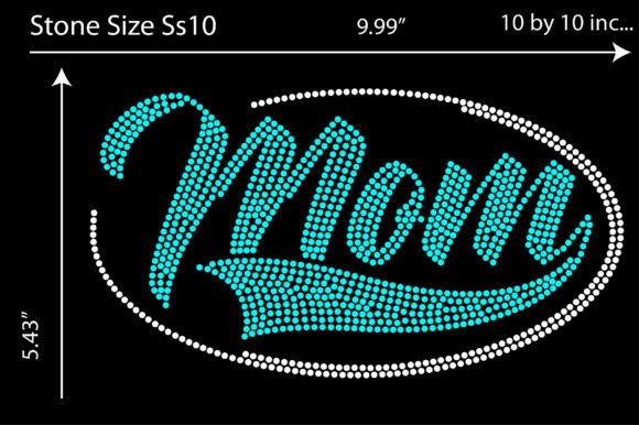 Mom Lago Rhinestone Design Templates: A Sparkling Creative Asset