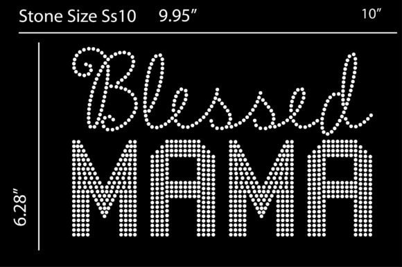Sparkle and Sentiment: Mom Rhinestone Design Templates